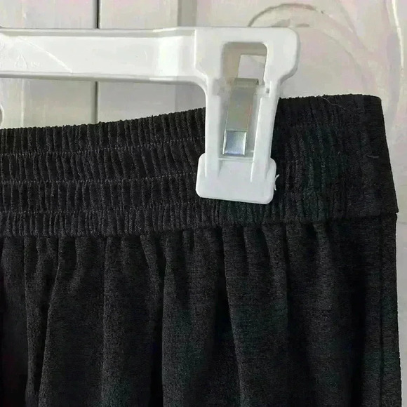 Aritzia Wilfred Sheer Flowy Wide Leg Ankle Pull On Pant Elastic Waist Black Sz M - Picture 4 of 11